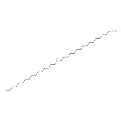 ChemSpider 2D Image | 16-(hexadecylamino)hexadecan-1-ol | C32H67NO