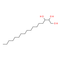 ChemSpider 2D Image | 1,2,3-Heptadecanetriol | C17H36O3