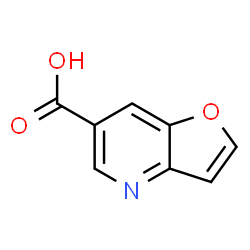 ChemSpider 2D Image | Furo[3,2-b]pyridine-6-carboxylic acid | C8H5NO3