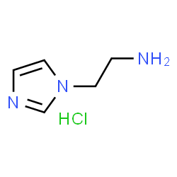ChemSpider 2D Image | 2-(1H-Imidazol-1-Yl)Ethanaminehydrochloride | C5H10ClN3