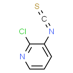 ChemSpider 2D Image | 2-Chloro-3-isothiocyanatopyridine | C6H3ClN2S