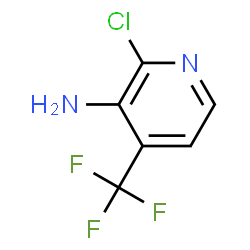 ChemSpider 2D Image | 2-Chloro-4-(trifluoromethyl)-3-pyridinamine | C6H4ClF3N2
