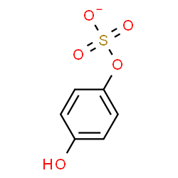 ChemSpider 2D Image | 4-Hydroxyphenyl sulfate | C6H5O5S