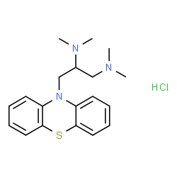 ChemSpider 2D Image | AMINOPROMAZINE HYDROCHLORIDE | C19H26ClN3S