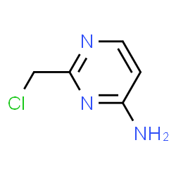 ChemSpider 2D Image | 2-(Chloromethyl)-4-pyrimidinamine | C5H6ClN3