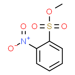 ChemSpider 2D Image | Methyl 2-nitrobenzenesulfonate | C7H7NO5S