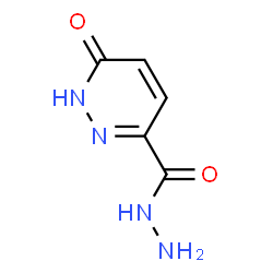 ChemSpider 2D Image | 6-Hydroxypyridazine-3-carbohydrazide | C5H6N4O2