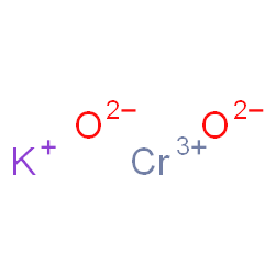 ChemSpider 2D Image | chromic potassium oxygen(-2) anion | CrKO2
