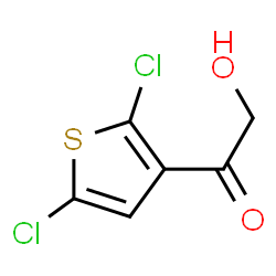 ChemSpider 2D Image | 1-(2,5-Dichloro-3-thienyl)-2-hydroxyethanone | C6H4Cl2O2S