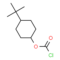ChemSpider 2D Image | 4-tert-Butylcyclohexyl chloroformate | C11H19ClO2