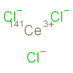 ChemSpider 2D Image | (~141~Ce)Cerium(3+) trichloride | 141CeCl3