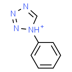 ChemSpider 2D Image | phenyltetrazolium | C7H7N4