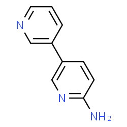 ChemSpider 2D Image | 3,3'-Bipyridin-6-amine | C10H9N3