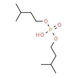 ChemSpider 2D Image | Bis(3-methylbutyl) hydrogen phosphate | C10H23O4P