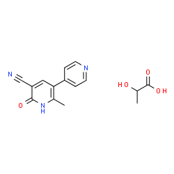 ChemSpider 2D Image | Milrinone Lactate | C15H15N3O4