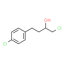 ChemSpider 2D Image | 1-Chloro-4-(4-chlorophenyl)butan-2-ol | C10H12Cl2O