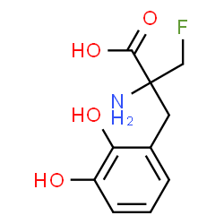 ChemSpider 2D Image | alpha-(Fluoromethyl)-2,3-dihydroxyphenylalanine | C10H12FNO4