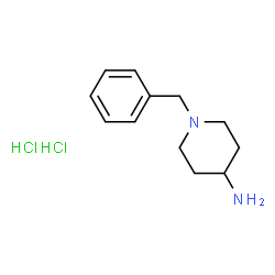 ChemSpider 2D Image | 1-Benzylpiperidin-4-amine hydrochloride | C12H20Cl2N2