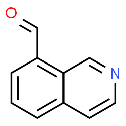 ChemSpider 2D Image | 8-Isoquinolinecarbaldehyde | C10H7NO
