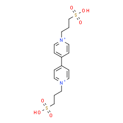 ChemSpider 2D Image | 1,1'-Bis(3-sulfopropyl)-4,4'-bipyridinium | C16H22N2O6S2