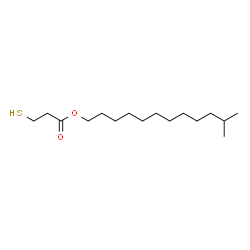 ChemSpider 2D Image | Isotridecyl 3-mercaptopropionate | C16H32O2S