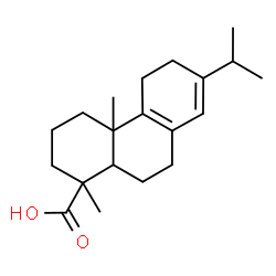 ChemSpider 2D Image | Abieta-8,13-dien-18-oic acid | C20H30O2