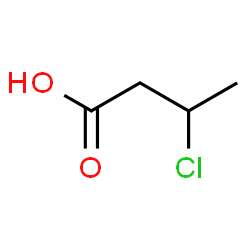 ChemSpider 2D Image | 3-Chlorobutyric Acid | C4H7ClO2