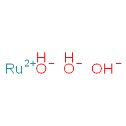 ChemSpider 2D Image | ruthenium(+2) cation trihydroxide | H3O3Ru