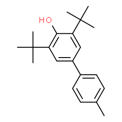ChemSpider 2D Image | 3,5-DI-TERT-BUTYL-4'-METHYL-4-BIPHENYLOL | C21H28O