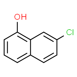ChemSpider 2D Image | 7-Chloro-1-naphthol | C10H7ClO