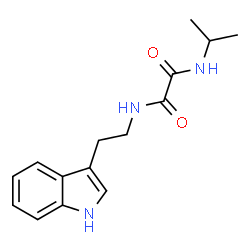ChemSpider 2D Image | N-[2-(1H-Indol-3-yl)ethyl]-N'-isopropylethanediamide | C15H19N3O2