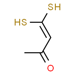 ChemSpider 2D Image | 4,4-Disulfanyl-3-buten-2-one | C4H6OS2