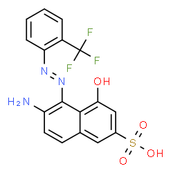 ChemSpider 2D Image | ACID RED 337 FREE ACID | C17H12F3N3O4S