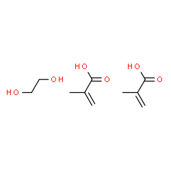 ChemSpider 2D Image | ethylene glycol; 2-methylprop-2-enoic acid | C10H18O6