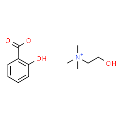 ChemSpider 2D Image | choline salicylate | C12H19NO4