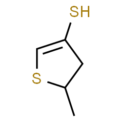 ChemSpider 2D Image | 4,5-Dihydro-5-methyl-3-thiophenethiol | C5H8S2