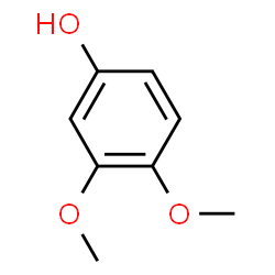 ChemSpider 2D Image | 3,4-Dimethoxyphenol | C8H10O3