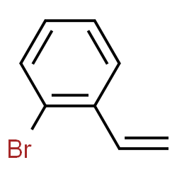 ChemSpider 2D Image | 2-Bromostyrene | C8H7Br