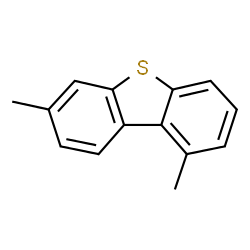 ChemSpider 2D Image | 1,7-Dimethyldibenzothiophene | C14H12S