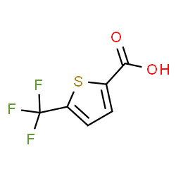 ChemSpider 2D Image | 5-(Trifluoromethyl)-2-thiophenecarboxylic acid | C6H3F3O2S
