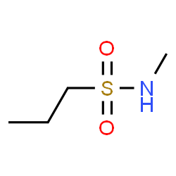 ChemSpider 2D Image | N-Methyl-1-propanesulfonamide | C4H11NO2S