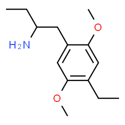 ChemSpider 2D Image | 1-(4-Ethyl-2,5-dimethoxyphenyl)-2-butanamine | C14H23NO2