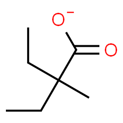 ChemSpider 2D Image | ethyl-2-methylbutanoat | C7H13O2