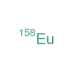 ChemSpider 2D Image | (~158~Eu)Europium | 158Eu
