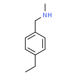 ChemSpider 2D Image | N-(4-ethylbenzyl)-N-methylamine | C10H15N