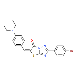 ChemSpider 2D Image | MFCD04442204 | C21H19BrN4OS