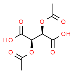 ChemSpider 2D Image | Diacetyltartaric acid | C8H10O8