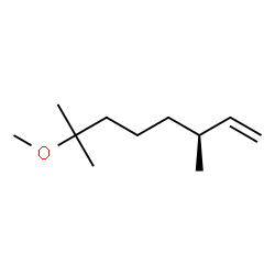 ChemSpider 2D Image | (3S)-7-Methoxy-3,7-dimethyl-1-octene | C11H22O
