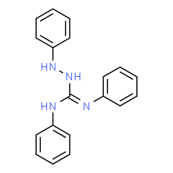 ChemSpider 2D Image | N,N',2-Triphenylhydrazinecarboximidamide | C19H18N4