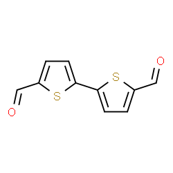 ChemSpider 2D Image | 2,2'-Bithiophene-5,5'-dicarbaldehyde | C10H6O2S2